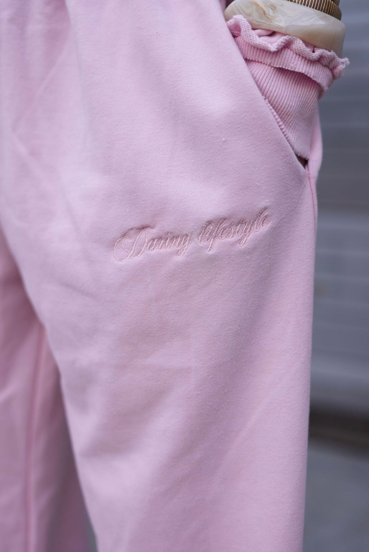 DARING LIFESTLYE SET BUBBLEGUM PINK