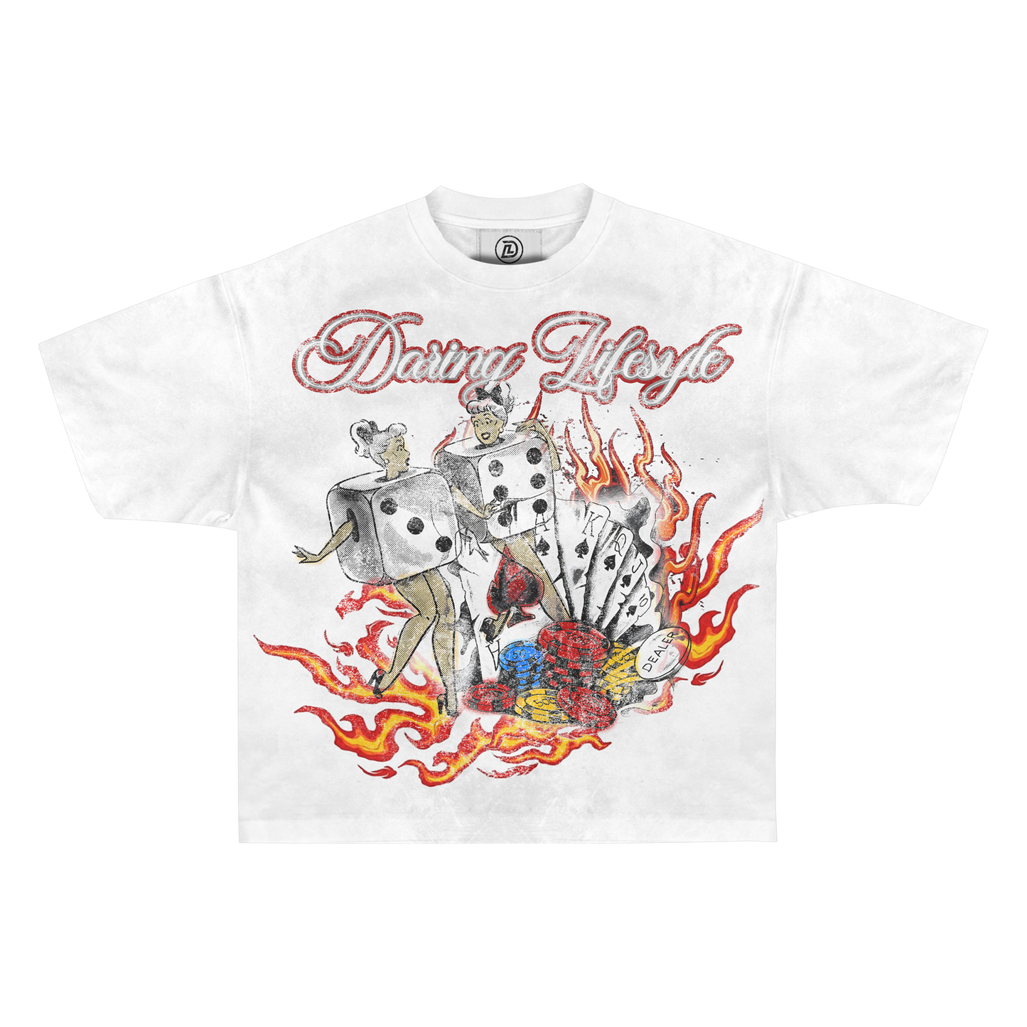 DARING LIFESTYLE TEE WHITE